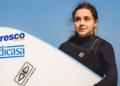 Carmen López, surfista ciega