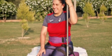 Amalia Ortuño, atleta con discapacidad, destaca la importancia del entrenamiento para ser independiente