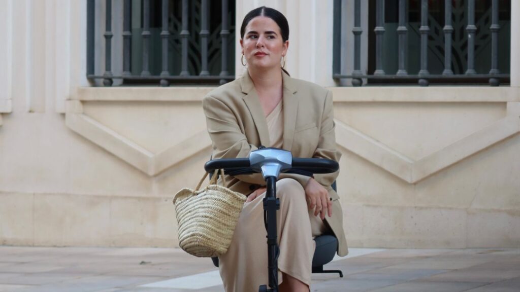 Anabel Domínguez, influencer con discapacidad