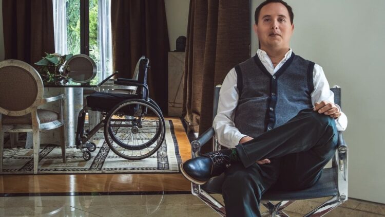 Claudio García, orador con discapacidad: "La vida no se mide en planes cumplidos, sino en presencia"