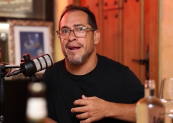 El Langui en un podcast discapacidad