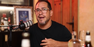 El Langui en un podcast discapacidad