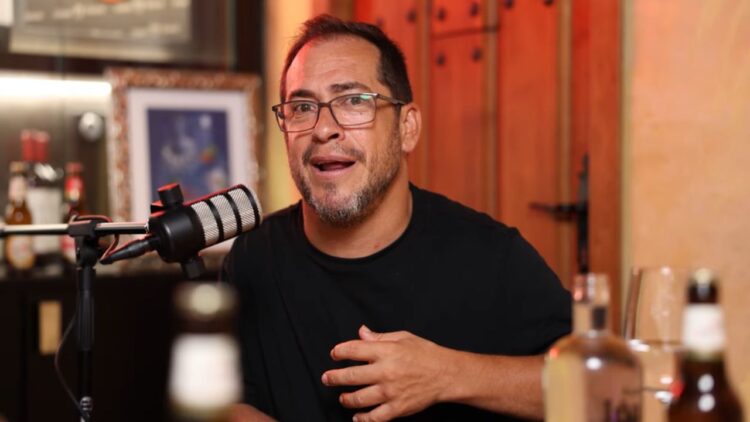 El Langui en un podcast discapacidad