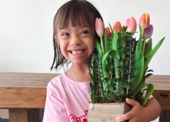 El recordatorio de Gianna Isabella, una niña con síndrome de Down