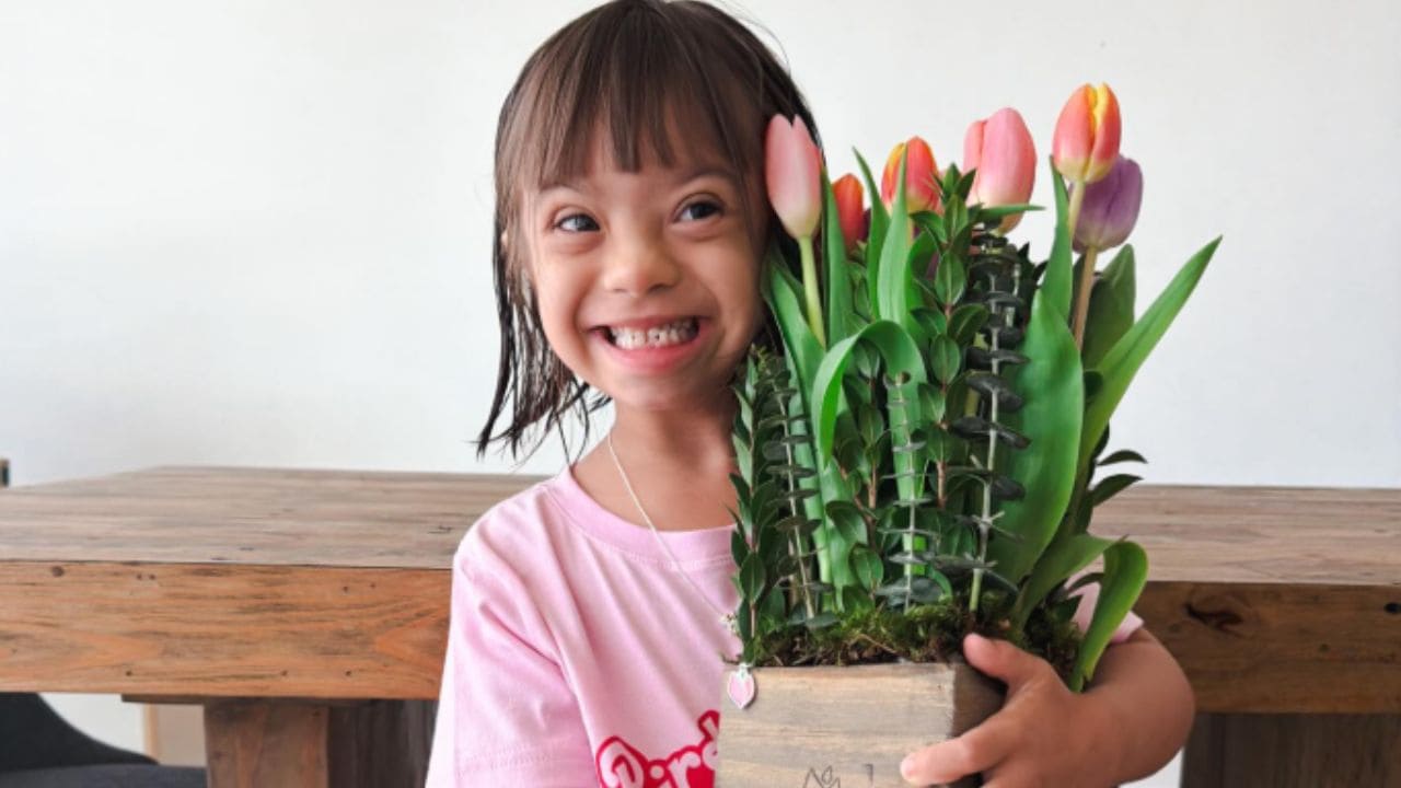 El recordatorio de Gianna Isabella, una niña con síndrome de Down