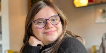 Elena Valerio, joven con síndrome de Down