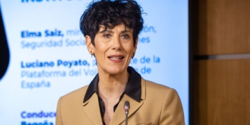 Elma Saiz, ministra de Inclusión, Seguridad Social y Migraciones