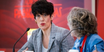 Elma Saiz, ministra de Inclusión, Seguridad Social y Migraciones