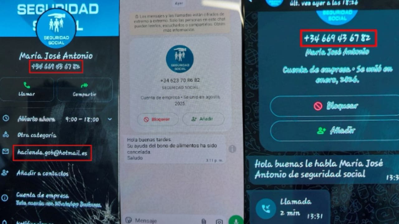 Nueva campaña de fraude que suplanta a la TGSS