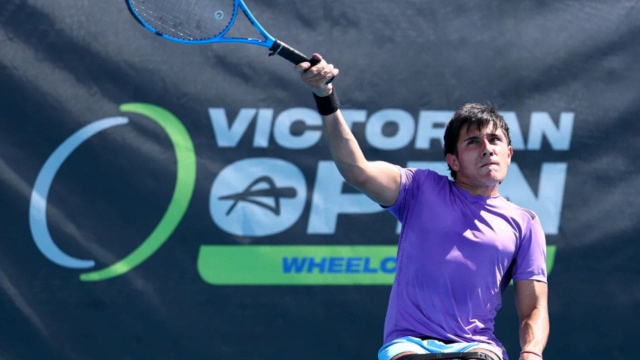 Gonzalo Lazarte, tenista con parálisis cerebral que derriba barreras en el deporte