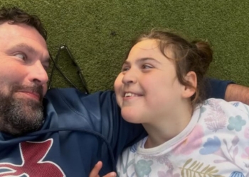 Joaquín y Julia, un 'equipo' formado por padre e hija que visibiliza la discapacidad a través del deporte