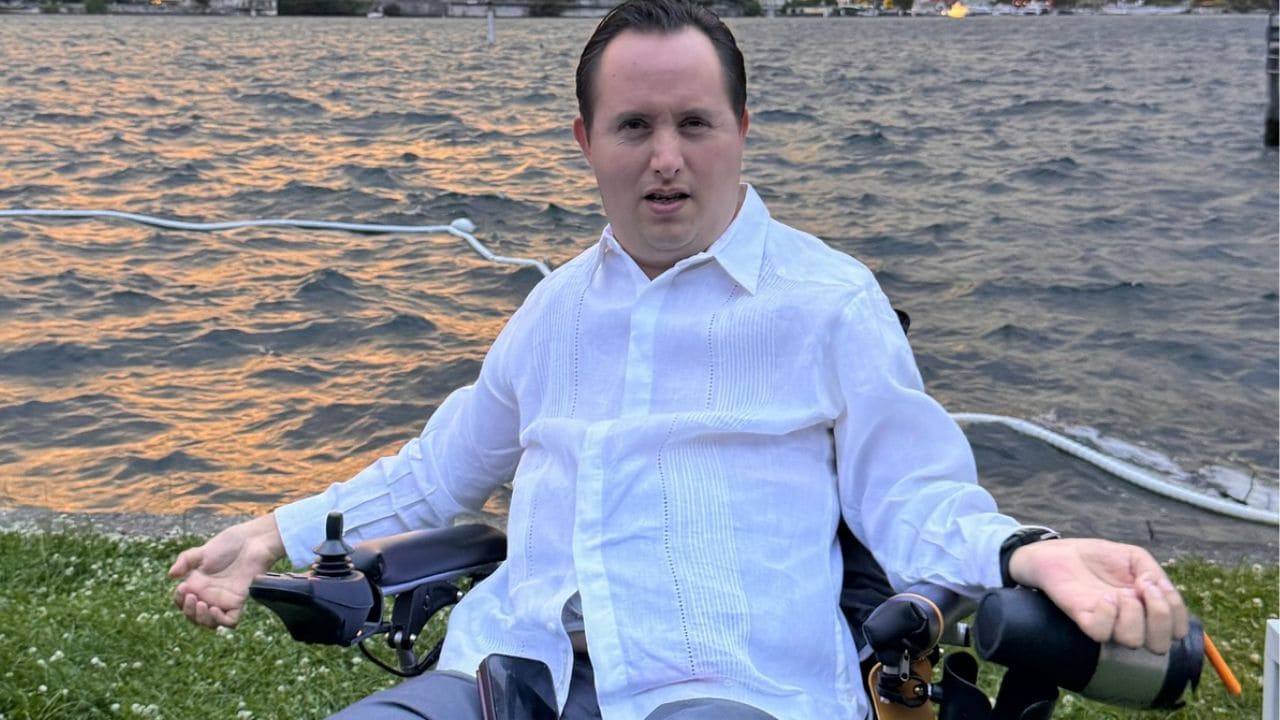 Claudio García, orador con discapacidad: "La vida no se mide en planes cumplidos, sino en presencia"