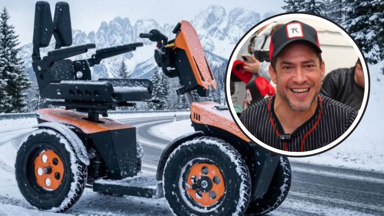 El Langui destaca su scooter para personas con movilidad reducida: «Una herramienta para romper barreras»