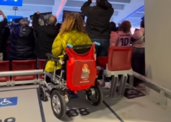 Montse Font denuncia un error de accesibilidad en el Camp Nou