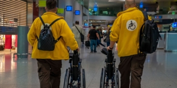 Servicio de asistencia PMR en aeropuerto