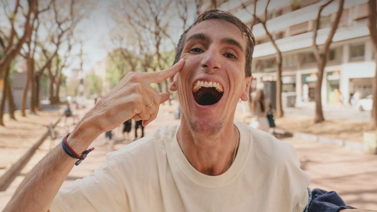 Álex Roca, deportista e influencer con discapacidad