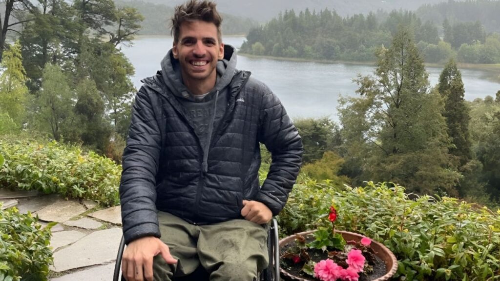 Ariel, un joven con lesión medular que pretende