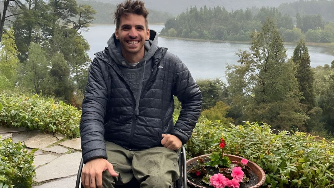 Ariel, un joven con lesión medular que pretende