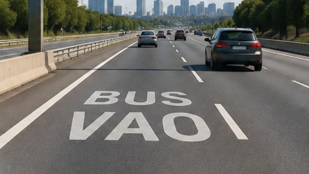 La DGT confirma los casos en el que vehículos conducidos por personas con discapacidad pueden utilizar los carriles BUS-VAO
