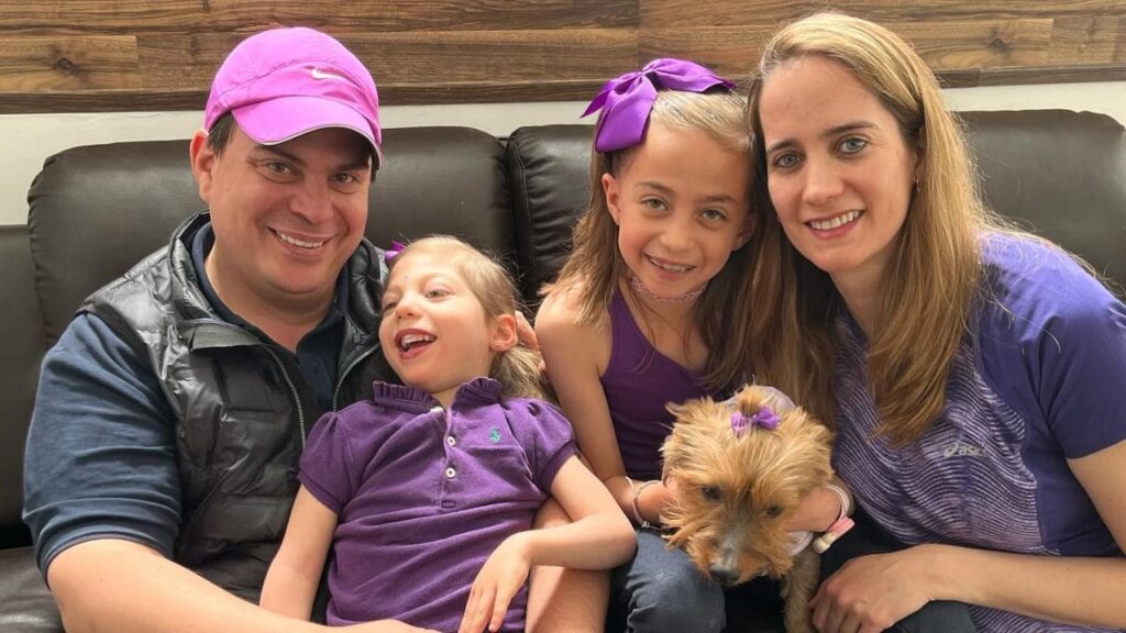 El mensaje de los padres de Paulina, una niña con discapacidad