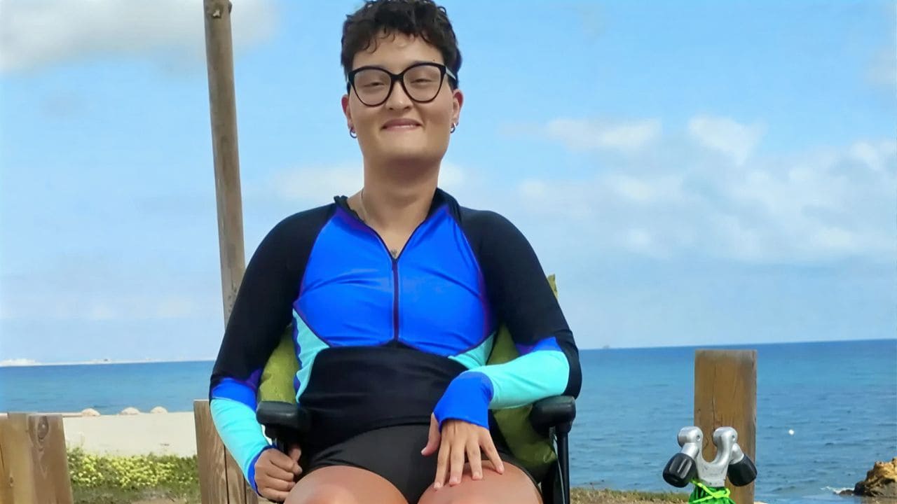El objetivo de Sisara Izquierdo, buceadora con discapacidad