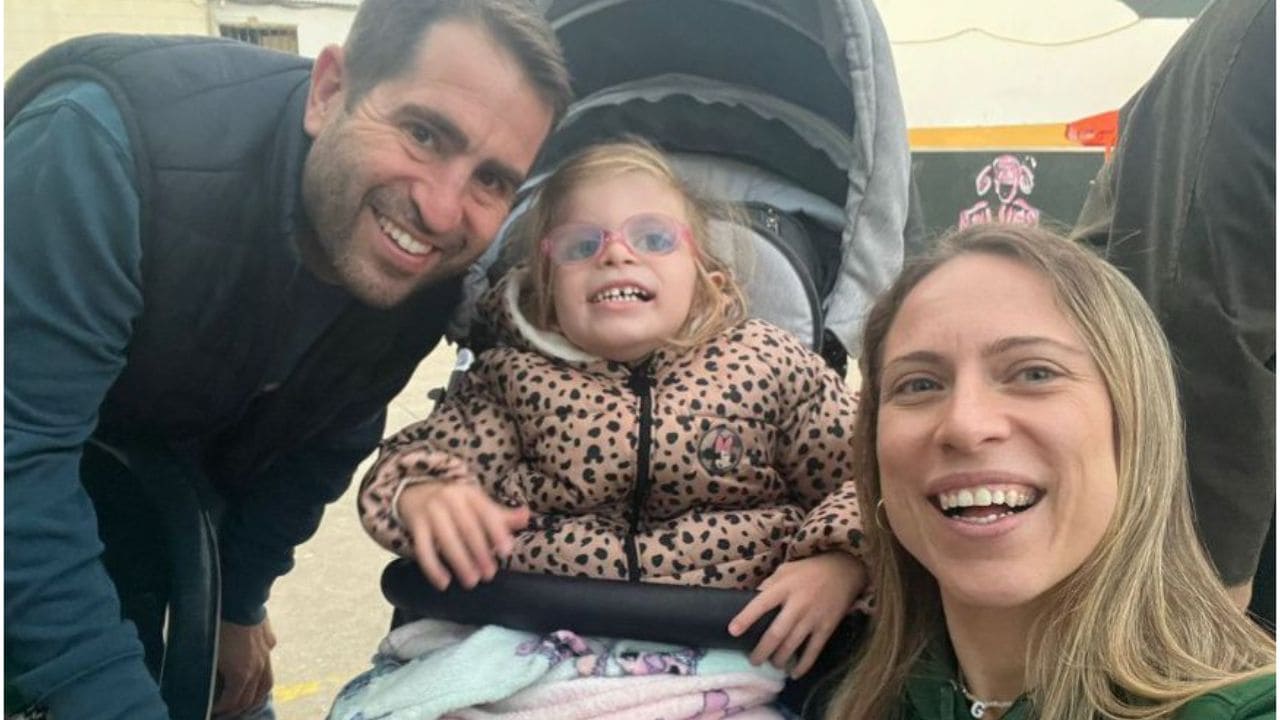 La 'princesa' Gabriela, primer caso en España de Huppke-Brendel, una enfermedad rara y sin cura