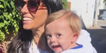 Marta y Joaquín, un pequeño con síndrome de Down