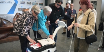 Prueba del 'AccessRobots' en el Hospital Universitario Marqués de Valdecilla