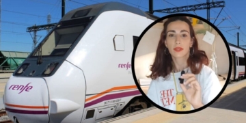 Una joven con discapacidad lamenta la falta de accesibilidad a la hora de coger un tren