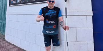 Álex Celmanti, deportista con discapacidad tras la amputación de una pierna