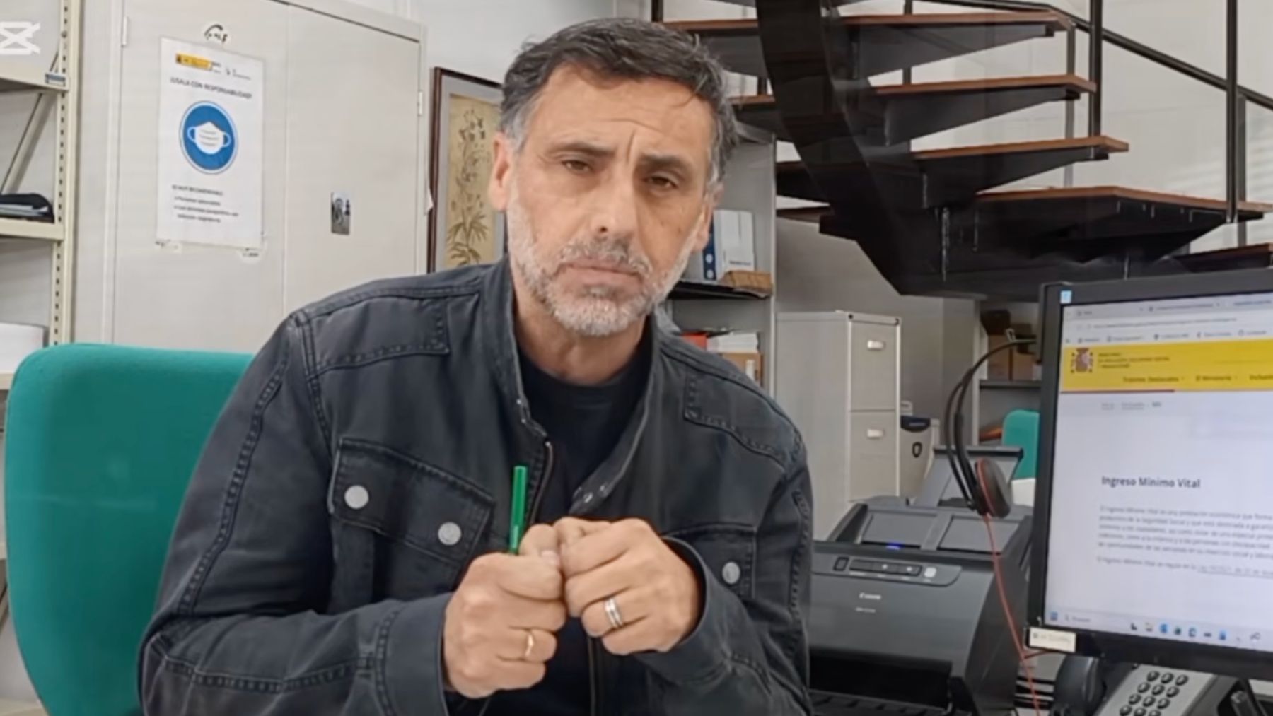 Alfonso Munoz funcionario Seguridad Social Ingreso Minimo Vital