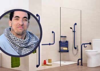 Baño adaptado para personas de movilidad reducida