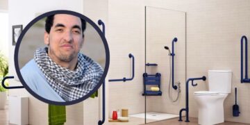 Baño adaptado para personas de movilidad reducida