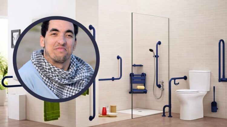 Baño adaptado para personas de movilidad reducida