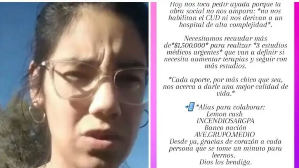 «Hoy me toca dejar el orgullo de lado y pedir ayuda»: el ruego de una madre que cuida sola a su hija con parálisis cerebral