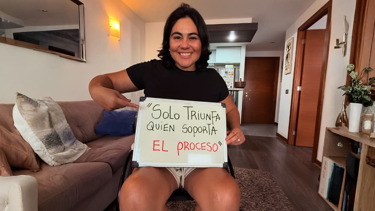 El secreto de Claudia Chandía tras una lesión medular