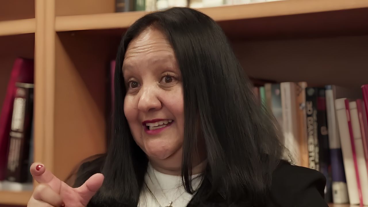 Claudia Elizabeth Goyes, investigadora con discapacidad auditiva