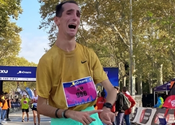 El sprint más emocionante de Álex Roca