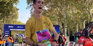 El sprint más emocionante de Álex Roca
