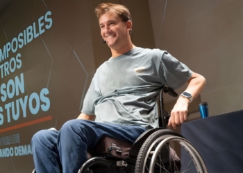 La reflexión de Fernando Demaría, deportista y speaker con discapacidad