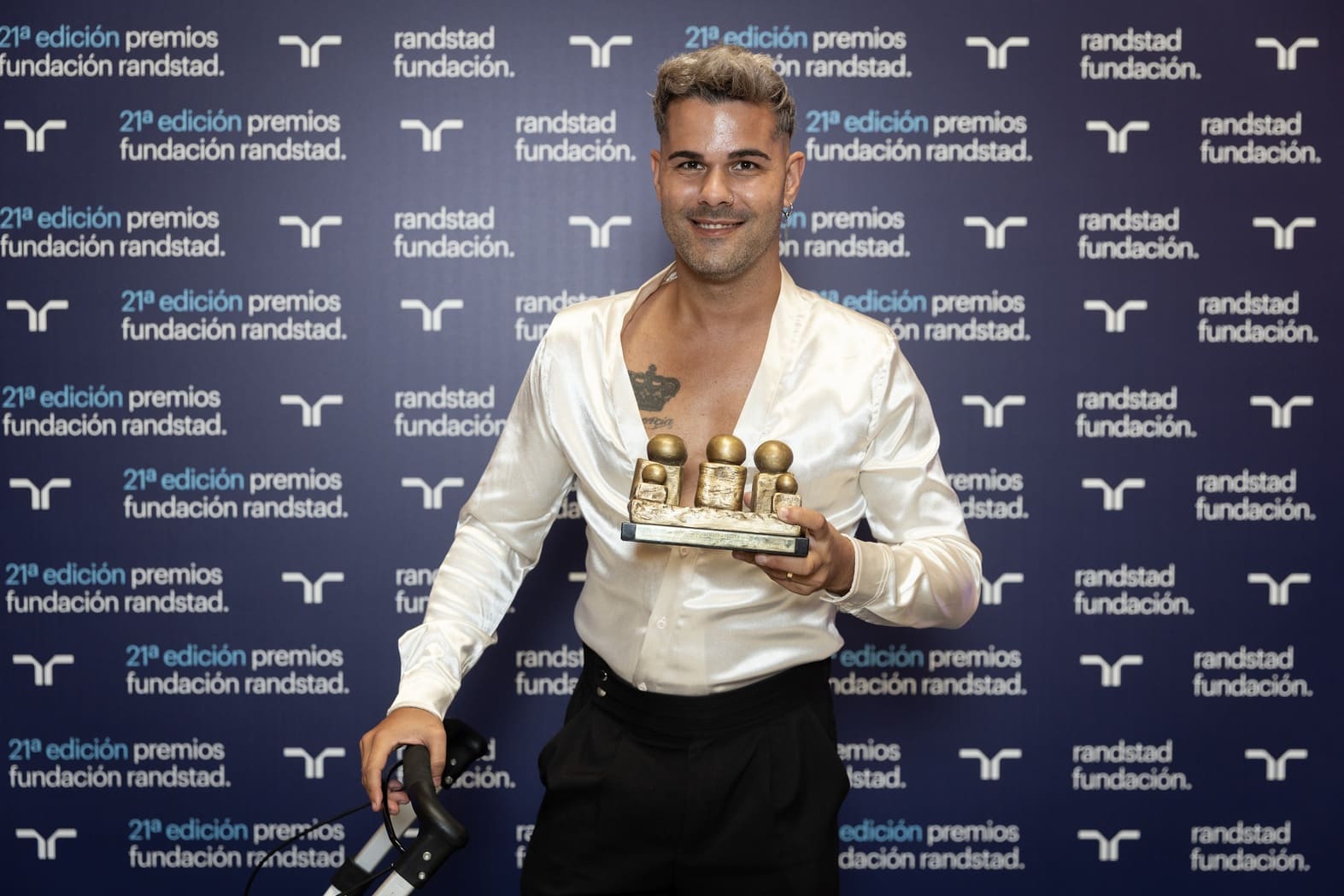 Fundación Randstad premia a Enrique Bernabeu 