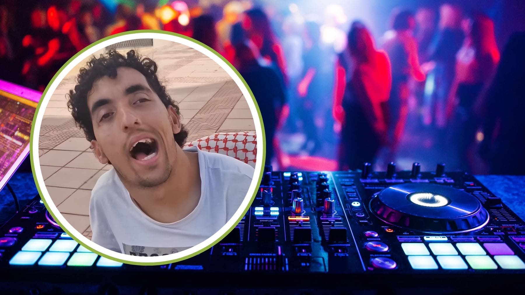 Ismail Fernández denuncia las barreras que encuentran las personas con discapacidad para salir de fiesta