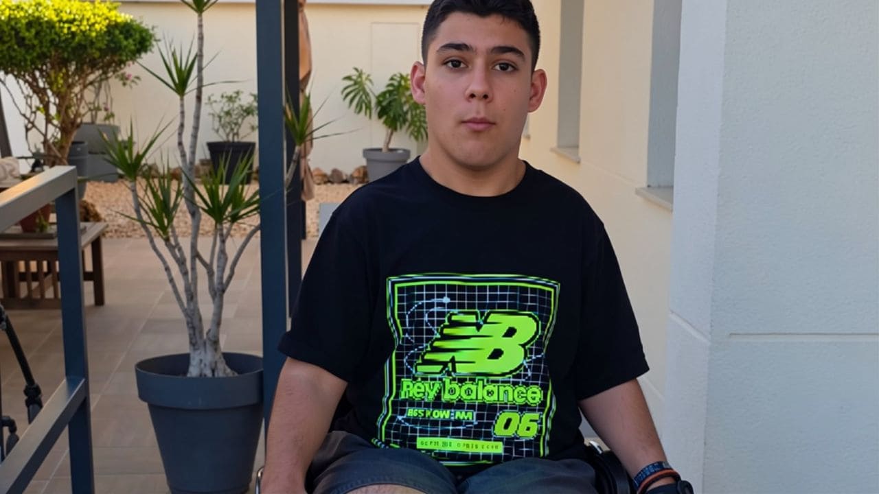 Joan Baguena, creador de contenido con parálisis cerebral