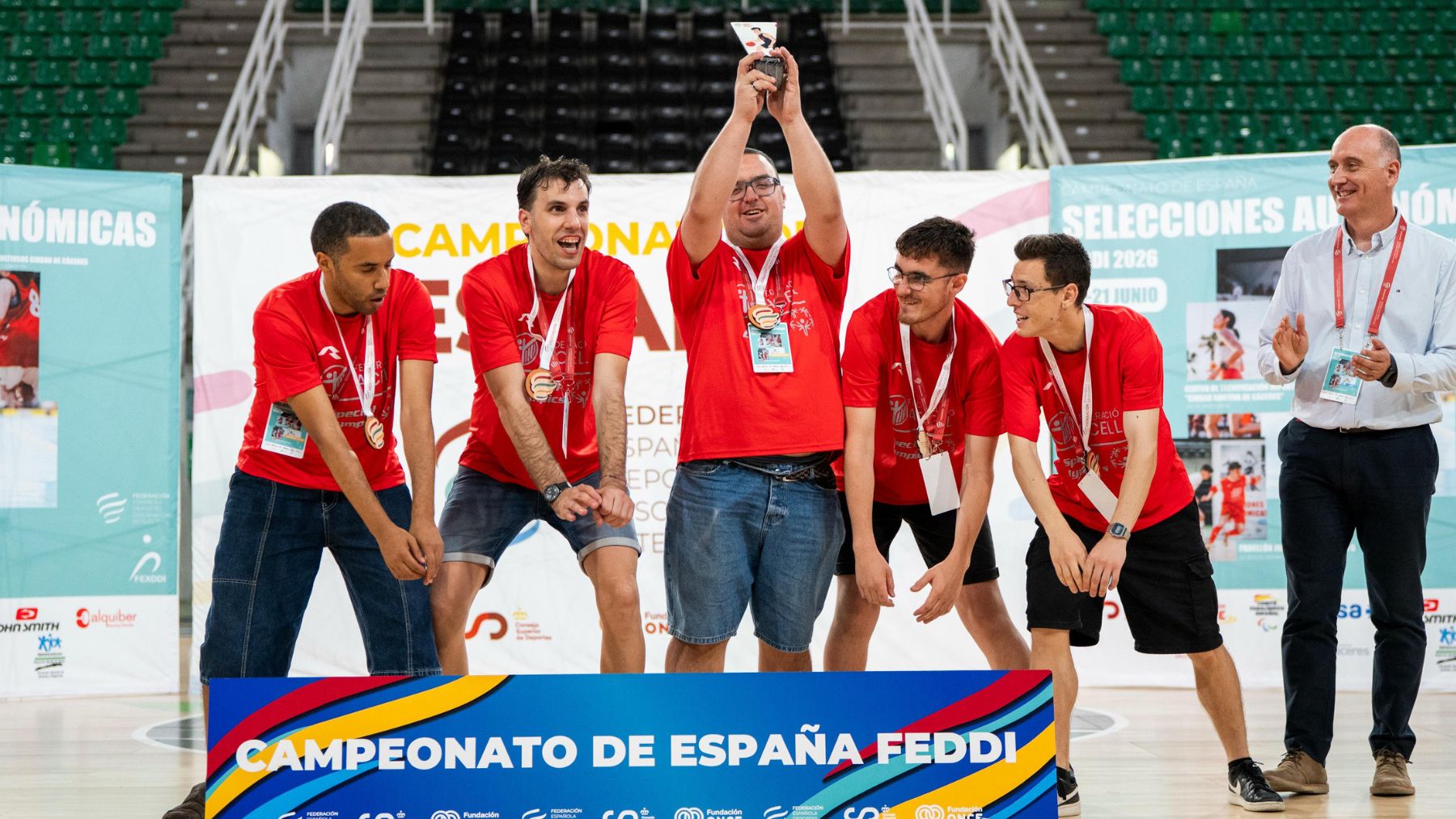 Madrid revalida su título de la selección autonómica y conquista el Campeonato de España FEDDI 2026 en Cáceres