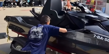 Manejar una moto de agua teniendo una tetraplejia