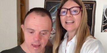 Marisa, hermana de Dani, con síndrome de Down