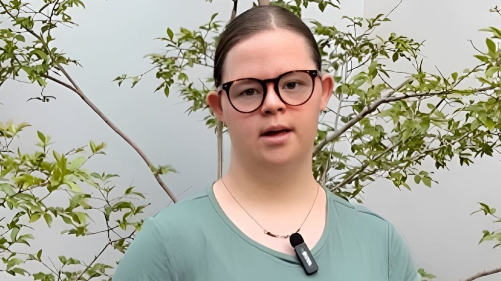 Natalia, con síndrome de Down, sueña con ser nutricionista y trabajar la alimentación de mujeres embarazadas y bebés