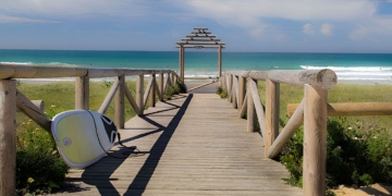 Accesibilidad en la playa de El Palmar
