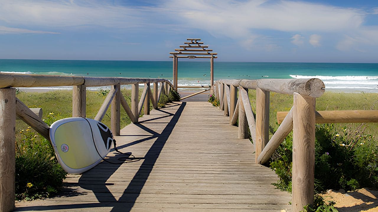 Accesibilidad en la playa de El Palmar