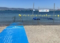 Nueva zona de baño adaptado en la playa de Poniente
